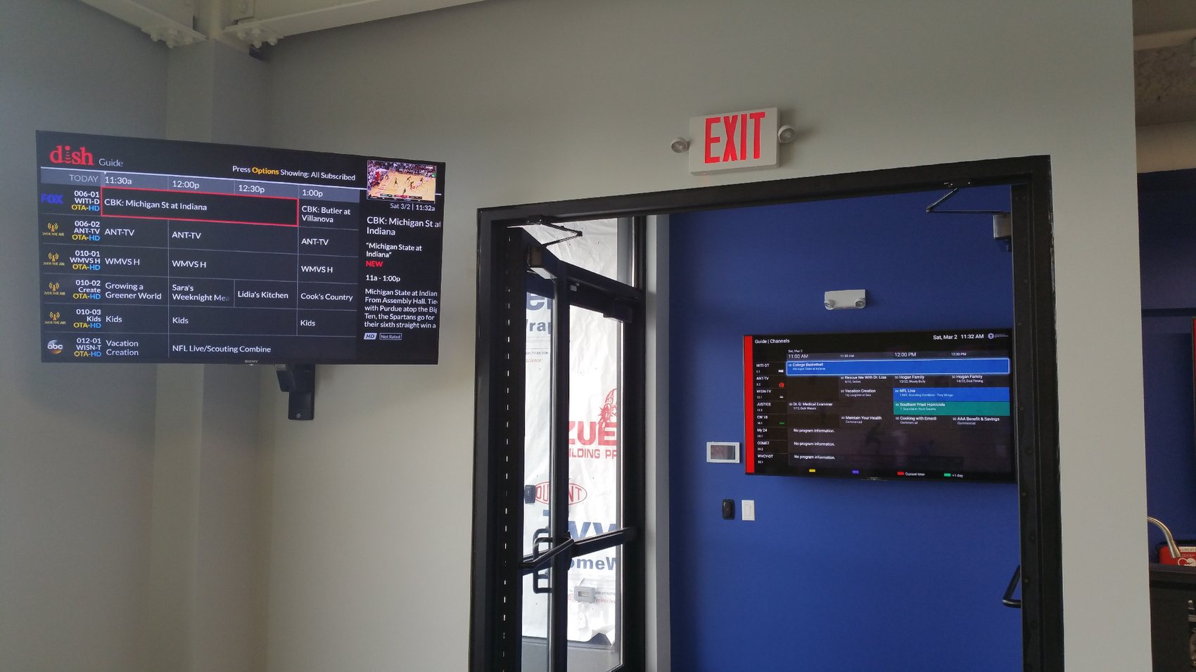 ITAM project photograph of Ripple Effect Fitness reception