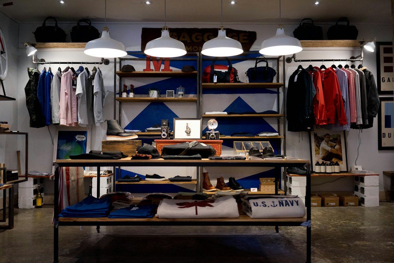 RETAIL & BOUTIQUES sound-system setting