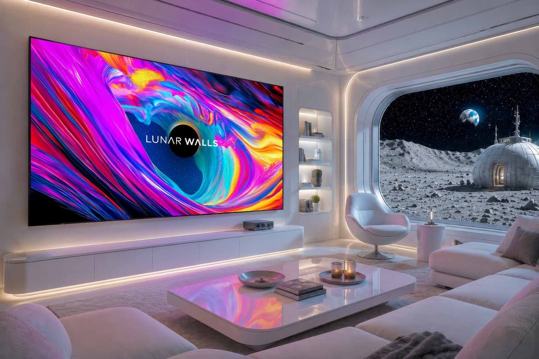 Lunar Walls MicroLED video wall